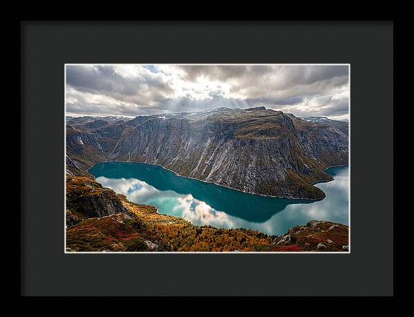 Trolltunga From The Valley Below