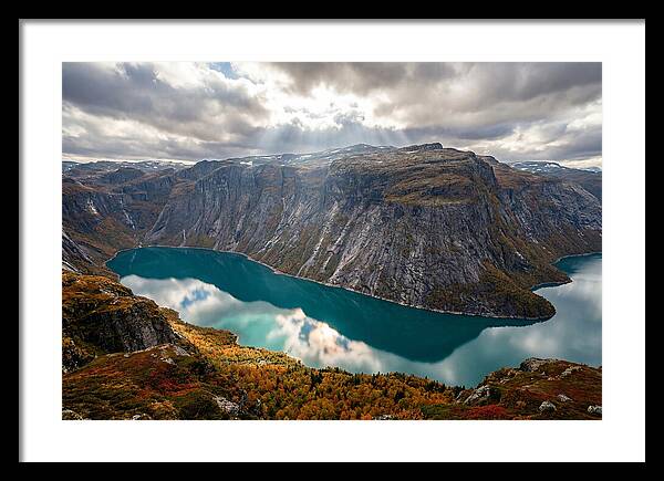 Trolltunga From The Valley Below