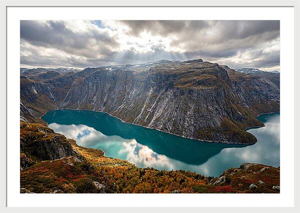 Trolltunga From The Valley Below