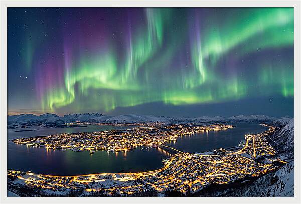 Tromso Under The Northern Lights