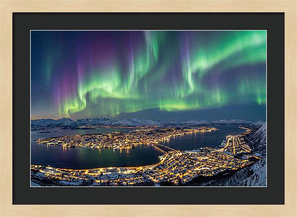 Tromso Under The Northern Lights