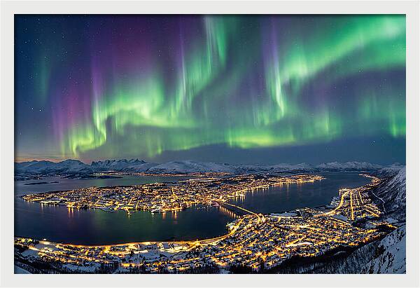 Tromso Under The Northern Lights