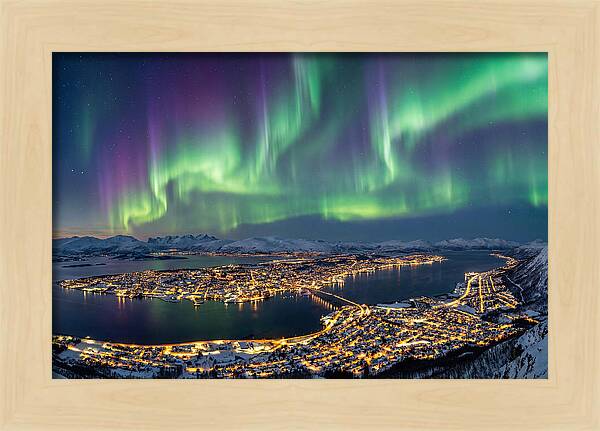 Tromso Under The Northern Lights