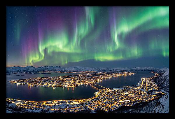 Tromso Under The Northern Lights