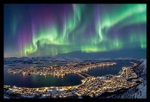 Tromso Under The Northern Lights