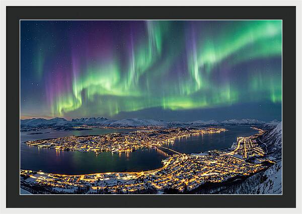 Tromso Under The Northern Lights