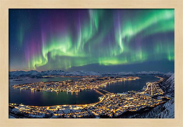 Tromso Under The Northern Lights