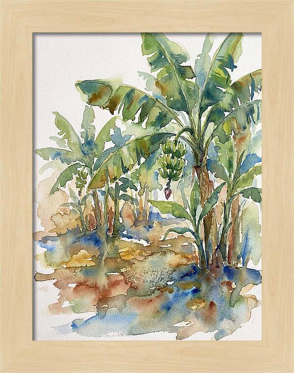 Tropical Banana Grove Bliss