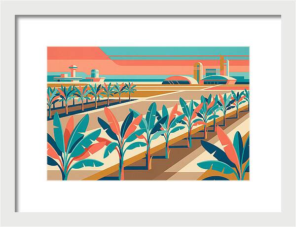 Tropical Banana Grove Serenity