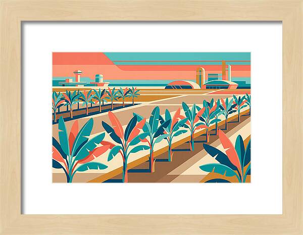 Tropical Banana Grove Serenity