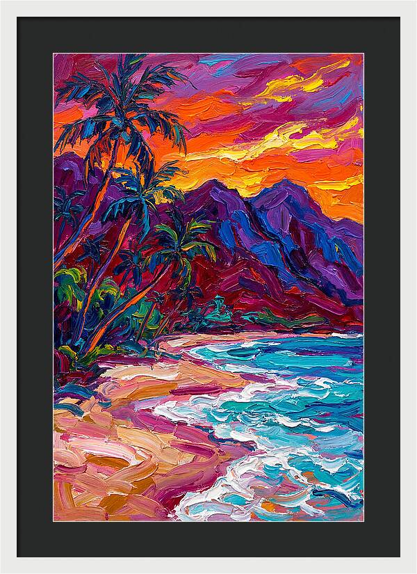 Tropical Beach Sunset Vibes