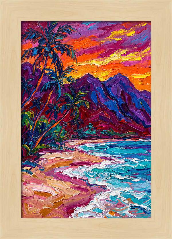 Tropical Beach Sunset Vibes
