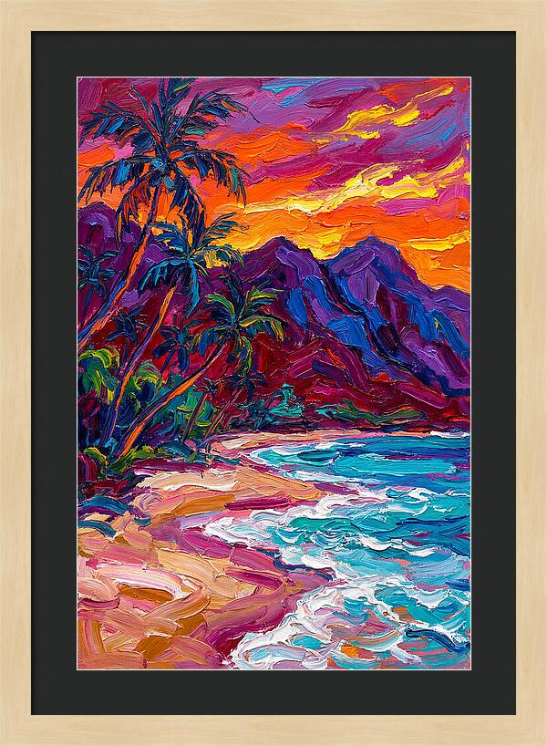 Tropical Beach Sunset Vibes