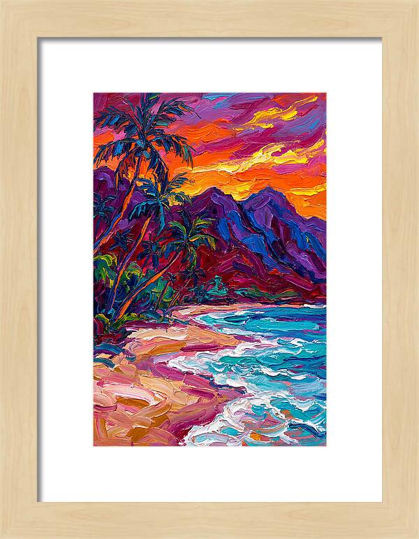 Tropical Beach Sunset Vibes