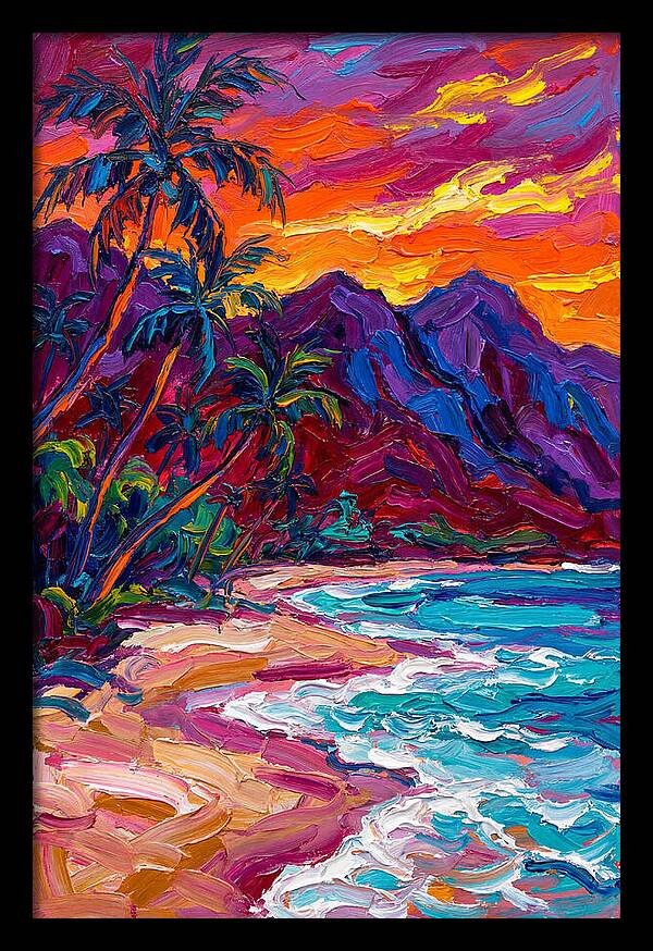 Tropical Beach Sunset Vibes