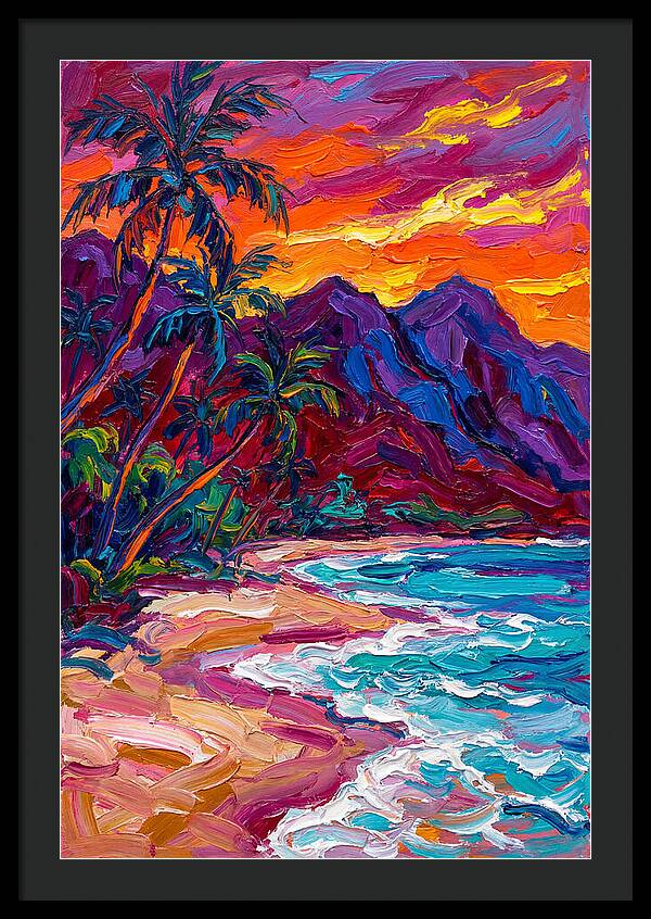 Tropical Beach Sunset Vibes