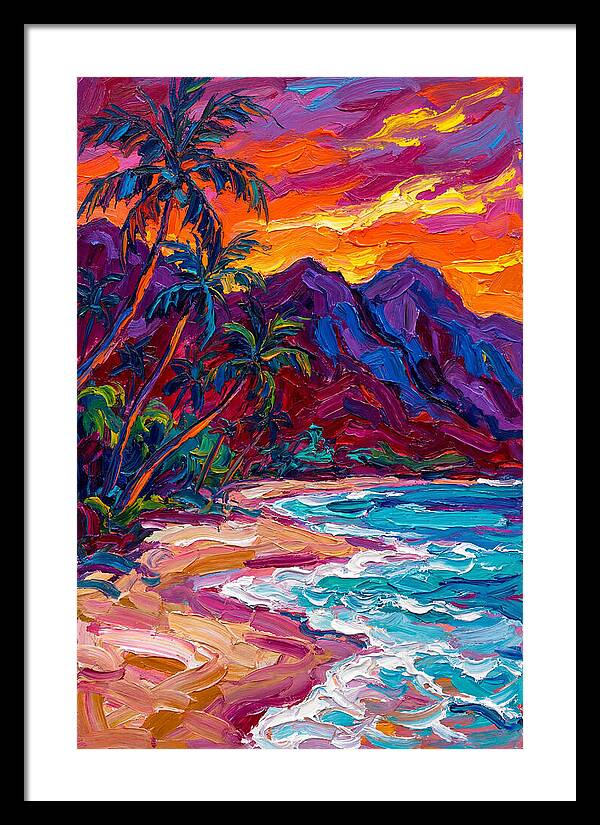 Tropical Beach Sunset Vibes