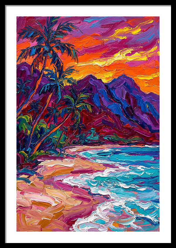 Tropical Beach Sunset Vibes