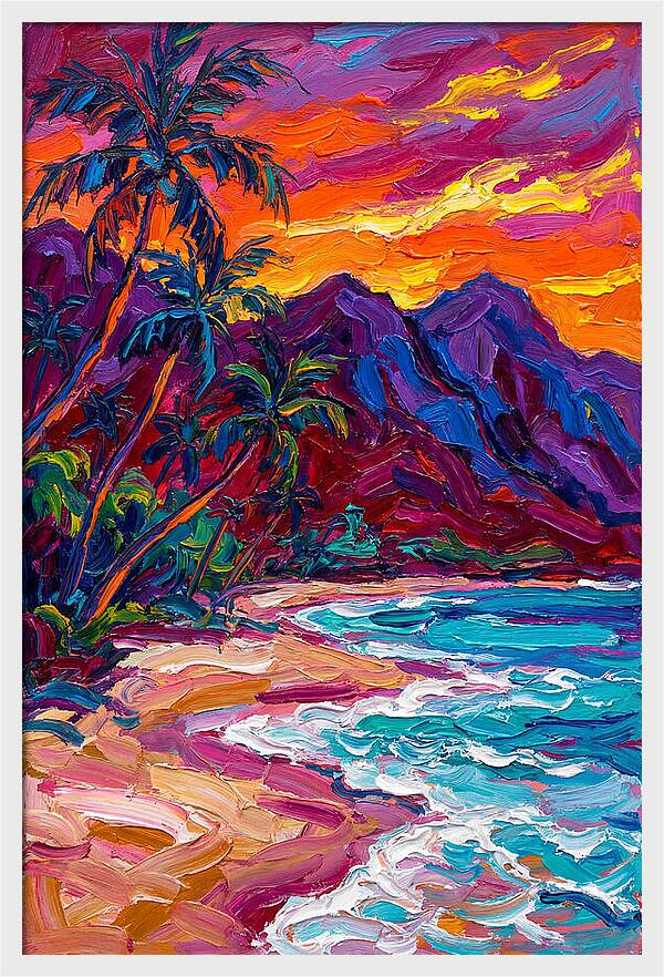 Tropical Beach Sunset Vibes