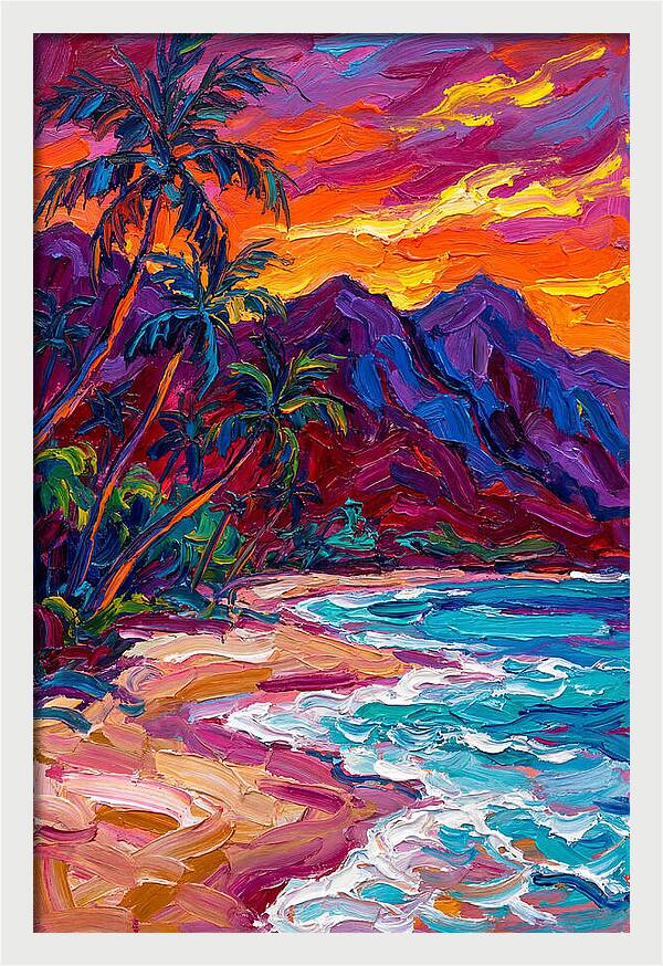 Tropical Beach Sunset Vibes