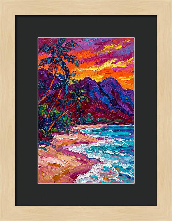 Tropical Beach Sunset Vibes