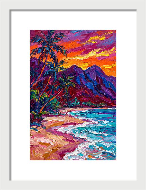 Tropical Beach Sunset Vibes