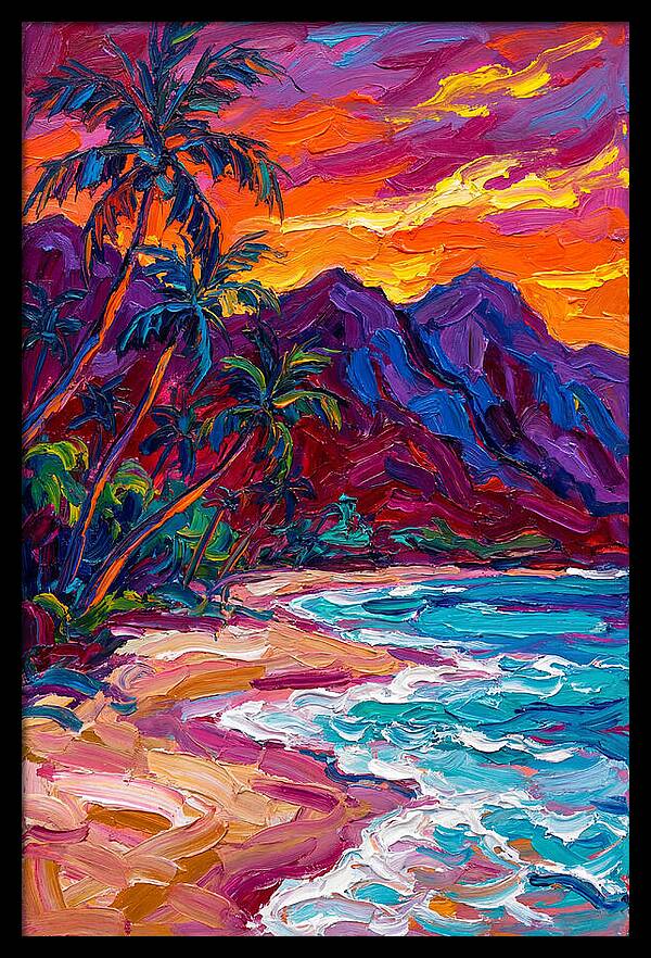 Tropical Beach Sunset Vibes