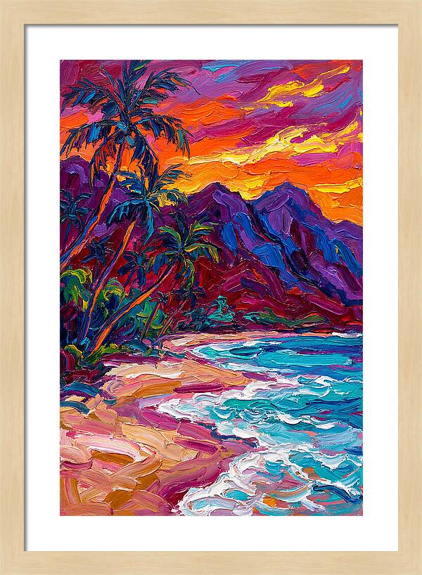 Tropical Beach Sunset Vibes
