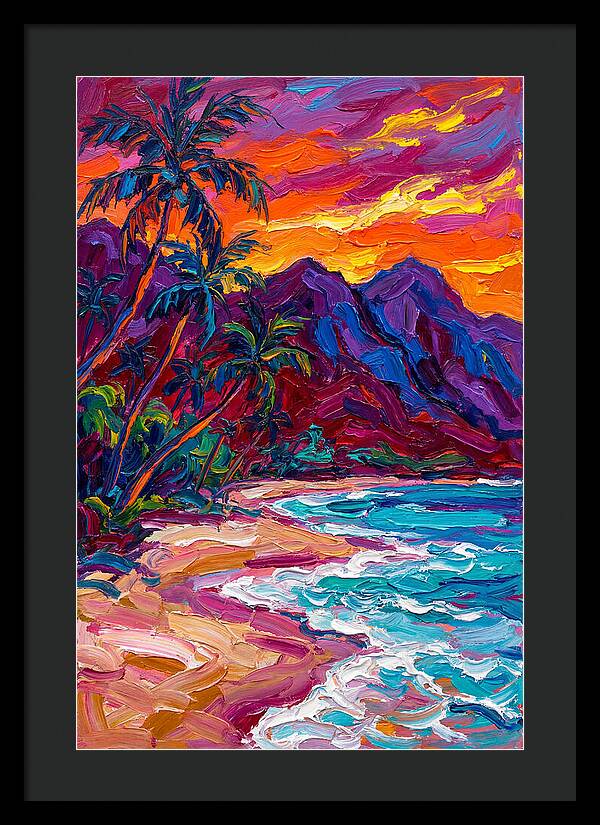 Tropical Beach Sunset Vibes