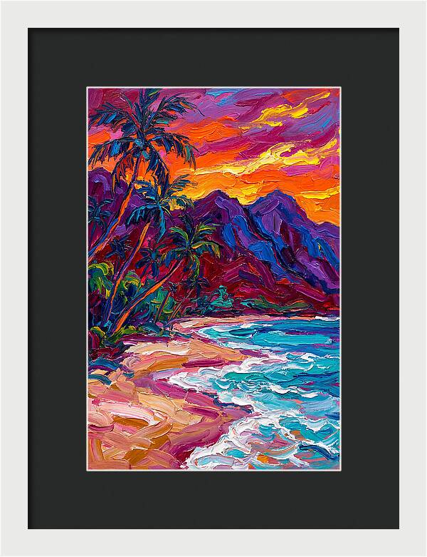 Tropical Beach Sunset Vibes