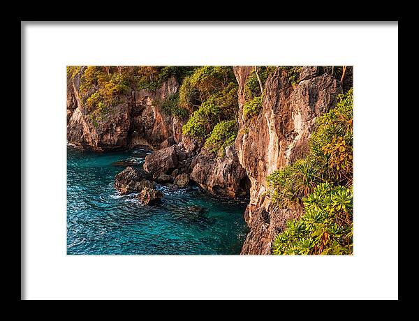 Tropical Cliff Diving Paradise