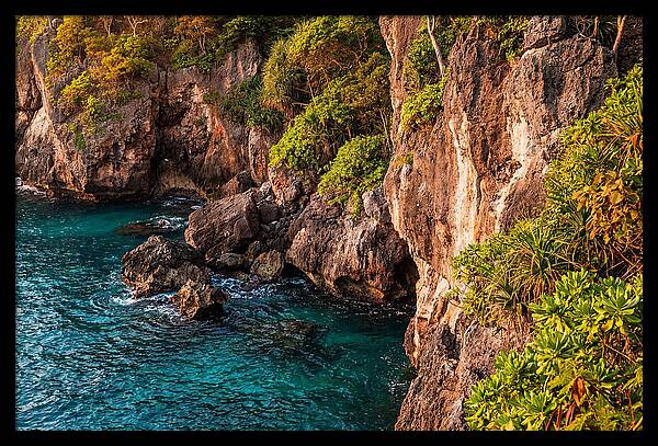 Tropical Cliff Diving Paradise