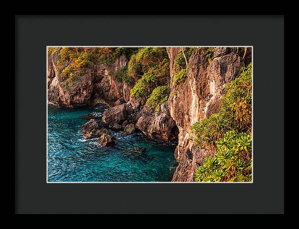 Tropical Cliff Diving Paradise