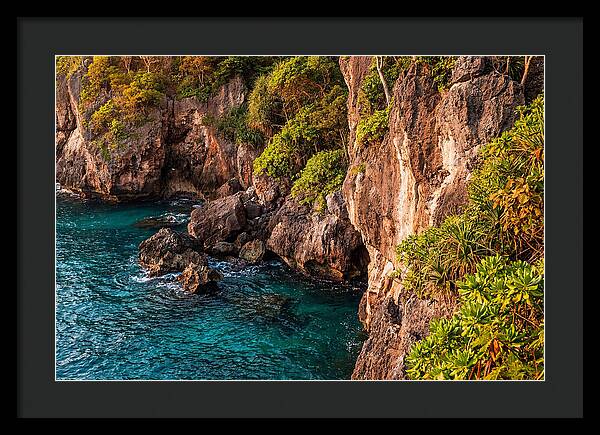 Tropical Cliff Diving Paradise
