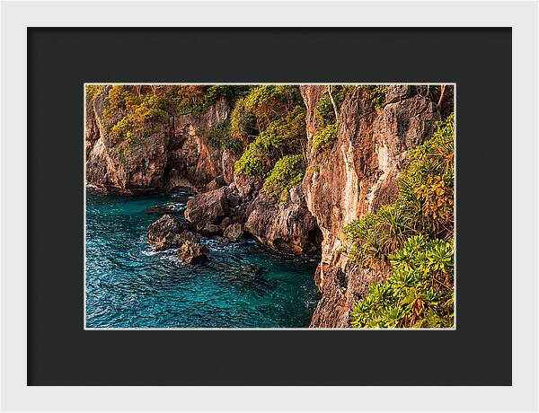 Tropical Cliff Diving Paradise