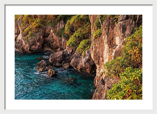 Tropical Cliff Diving Paradise