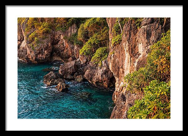 Tropical Cliff Diving Paradise