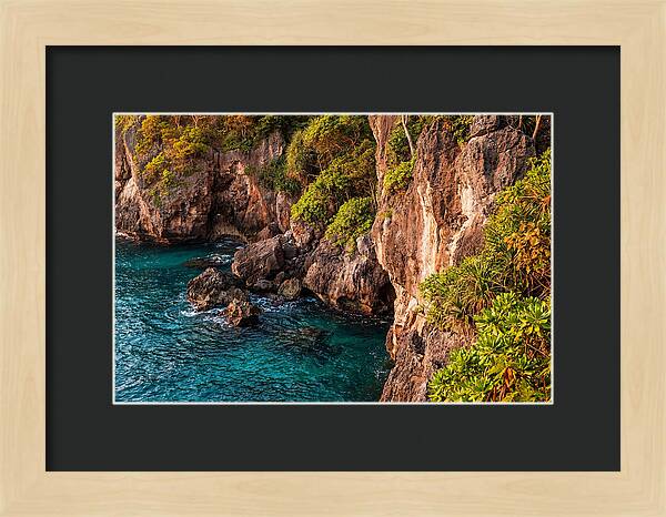 Tropical Cliff Diving Paradise