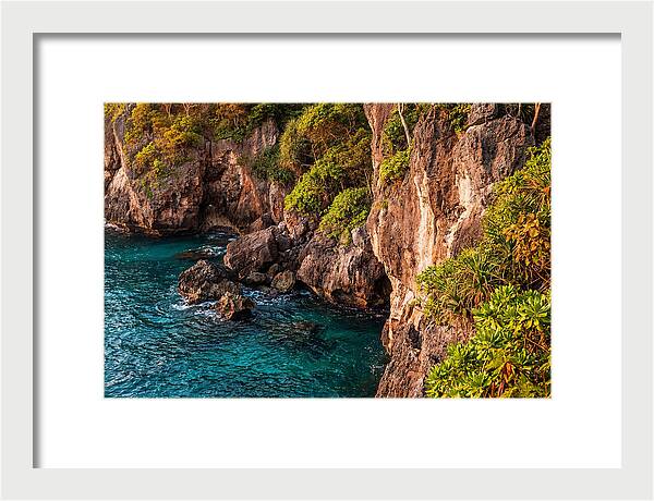Tropical Cliff Diving Paradise