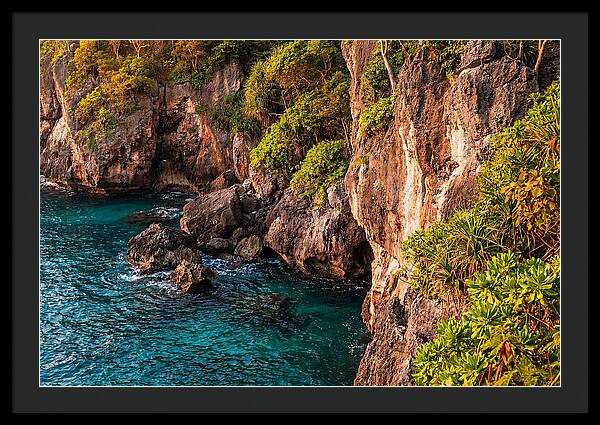 Tropical Cliff Diving Paradise