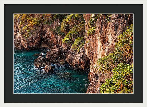 Tropical Cliff Diving Paradise