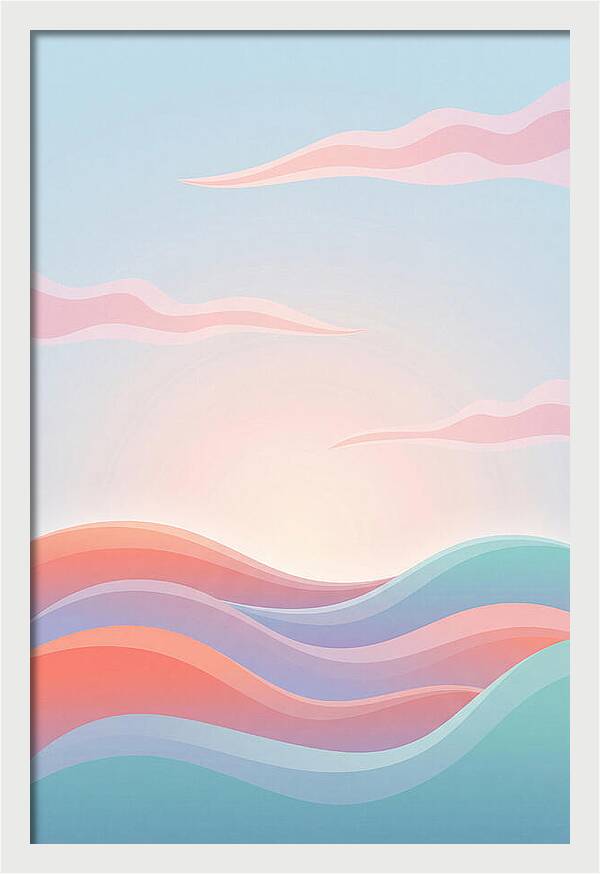 Tropical Dawn Over Calm Waters