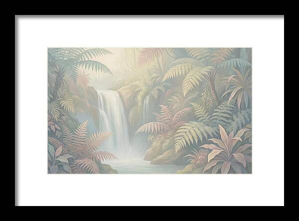 Tropical Fern Grotto Serenity