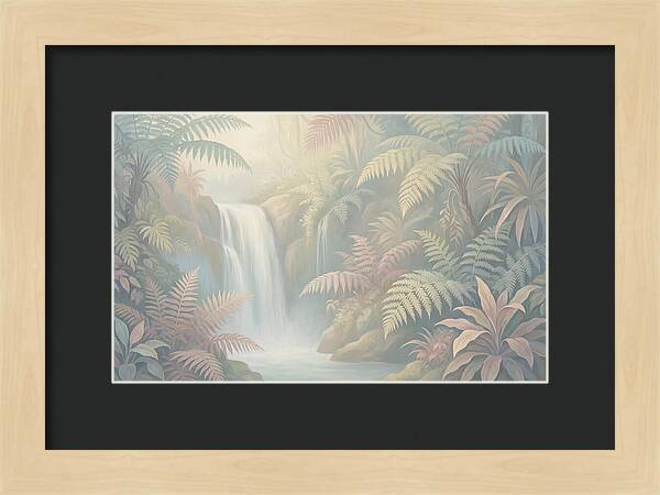 Tropical Fern Grotto Serenity