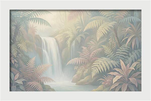 Tropical Fern Grotto Serenity