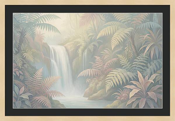 Tropical Fern Grotto Serenity
