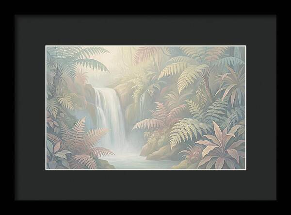 Tropical Fern Grotto Serenity