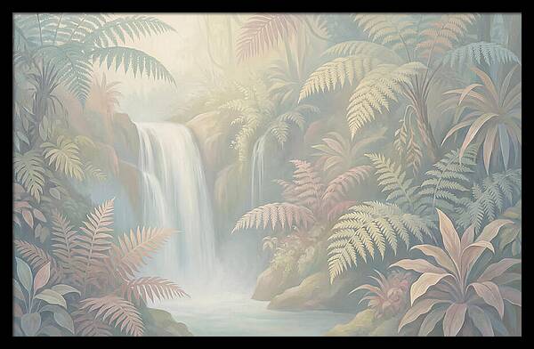 Tropical Fern Grotto Serenity