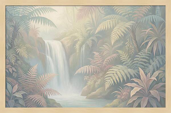Tropical Fern Grotto Serenity