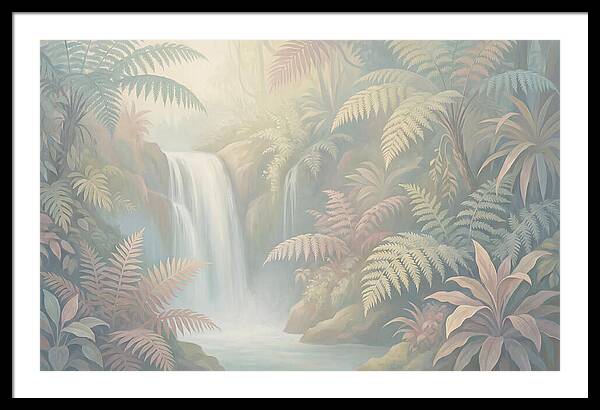 Tropical Fern Grotto Serenity